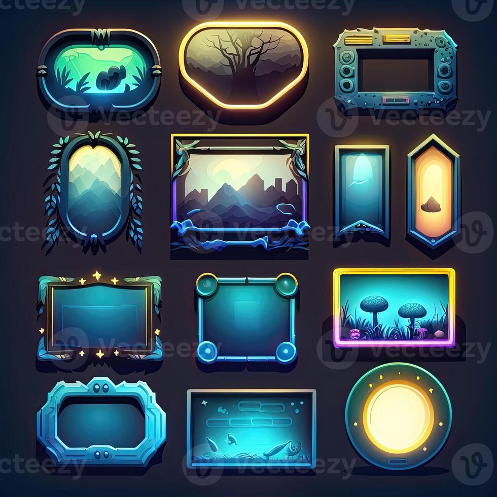 background rectangle frame game photo