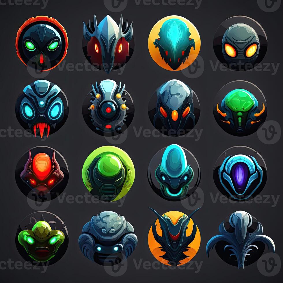 character alien space avatar photo