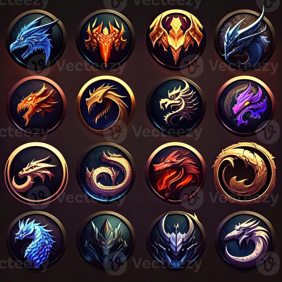 mythology dragon character avatar photo