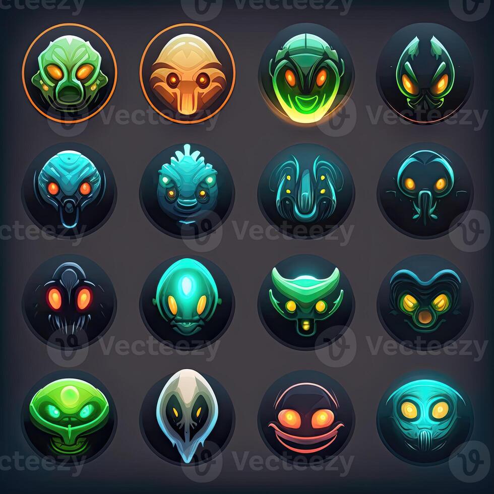 character alien space avatar photo