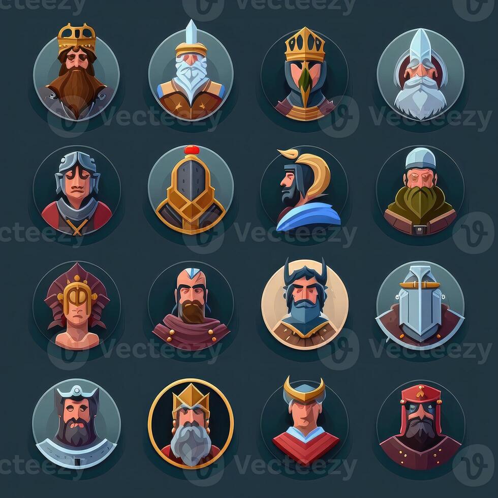 story medieval character avatar photo