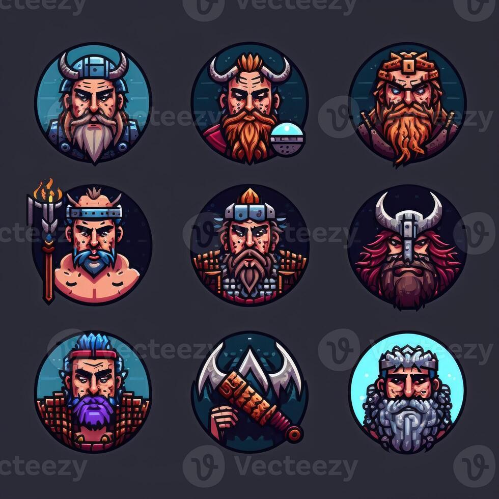 menu viking ancient warrior photo