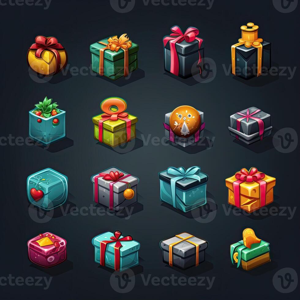 icon gift box game photo