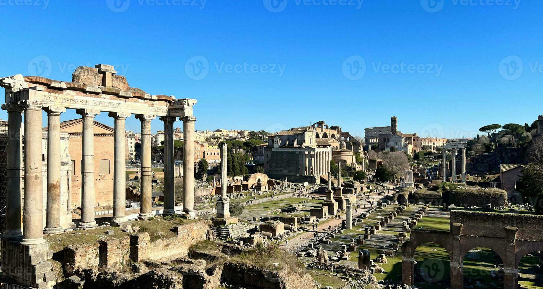 The Roman Forum, in Rome photo