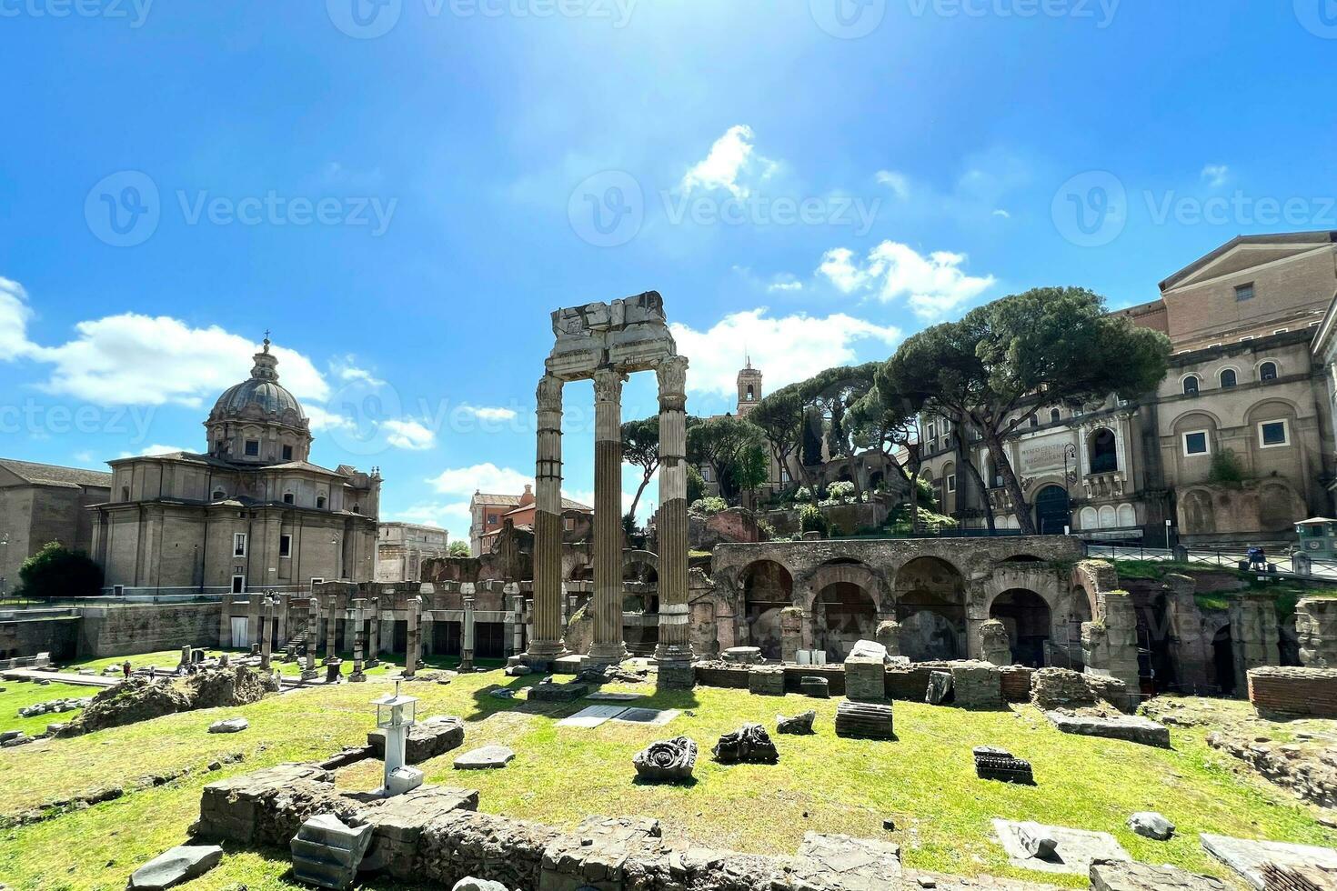 The Roman Forum, in Rome photo