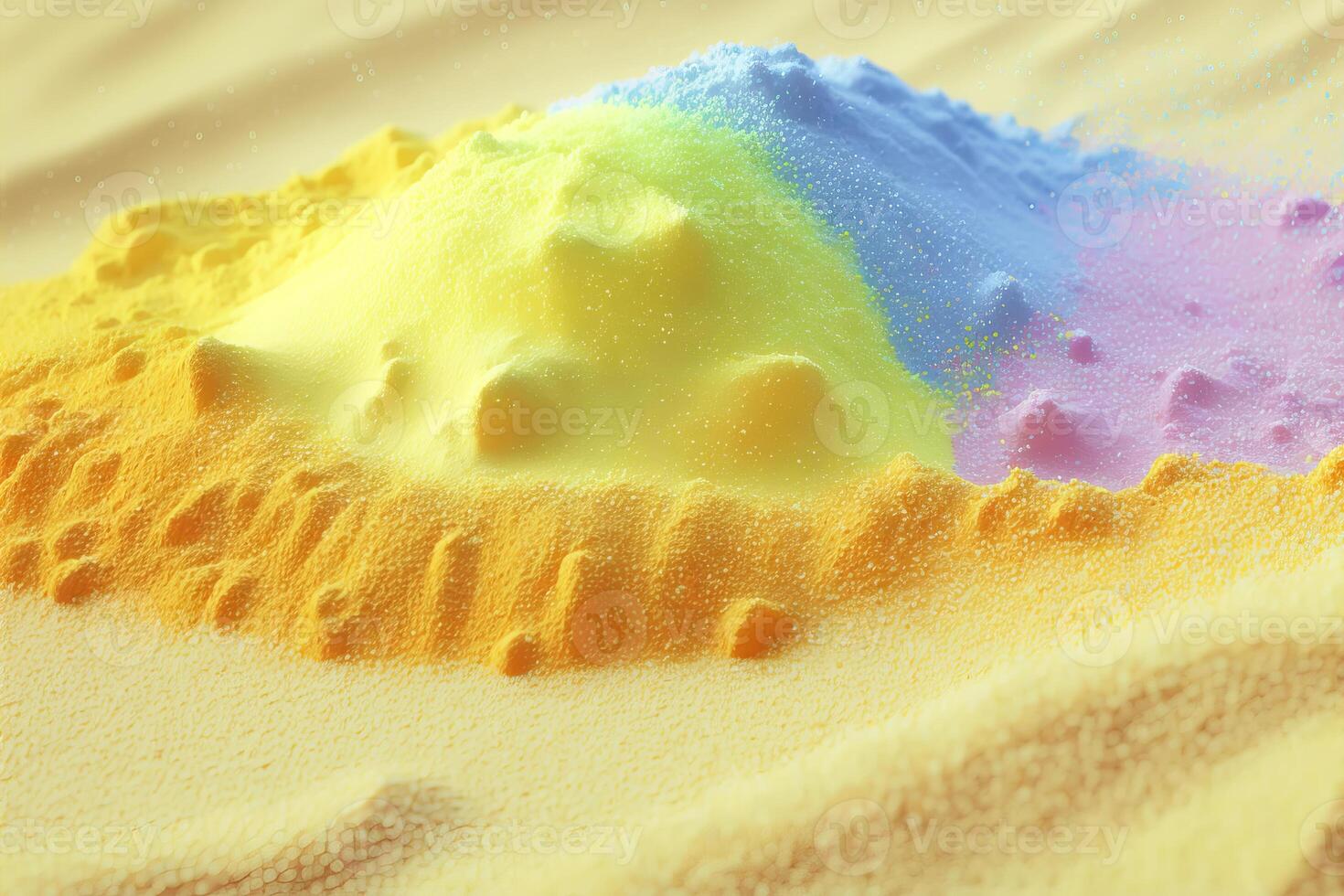Fantastic Colorful sand background with abstract shapes. illustration photo