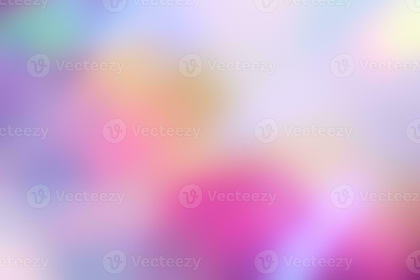 Soft gradient background with Smooth Blurred holographic pink violet colors photo