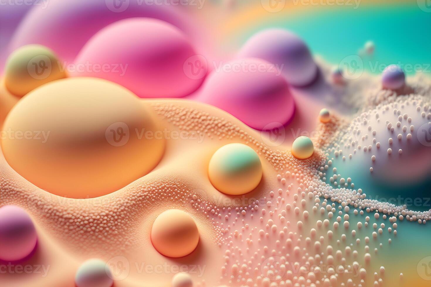 Fantastic Colorful sand background with abstract shapes. illustration photo