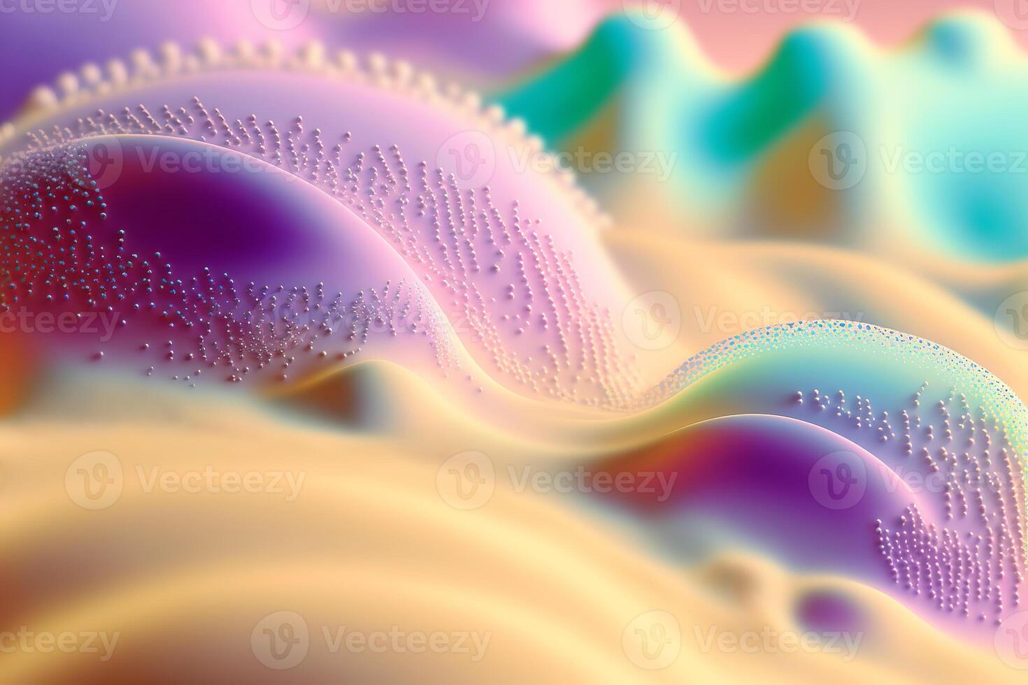 Fantastic Colorful sand background with abstract shapes. illustration photo