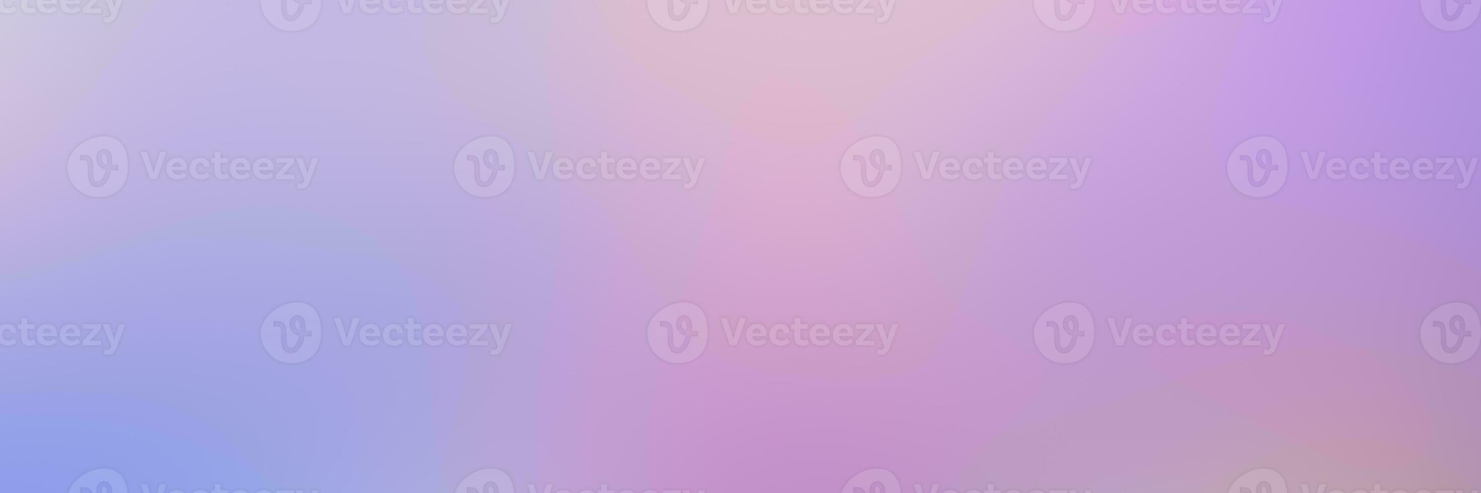 Soft gradient Banner with Smooth Blurred pink and blue holographic colors photo
