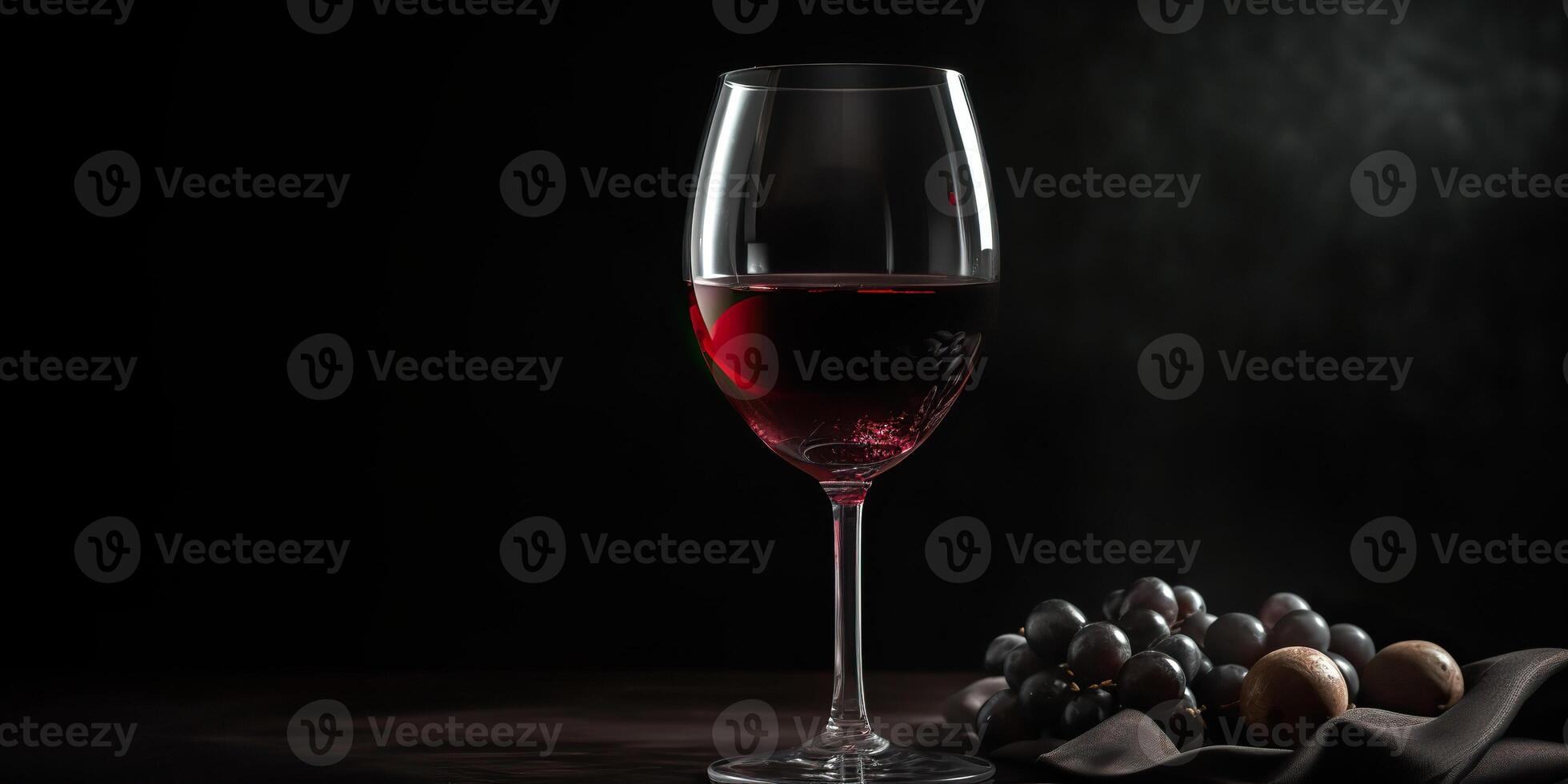 . . Close macro photo mock up of glass wine red. Romantic luxury vibe. Graphic Art