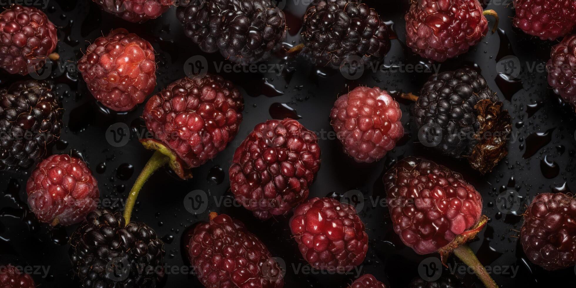 . . Macro shot photo of close up berry blackberries. Graphic design background. Graphic Art