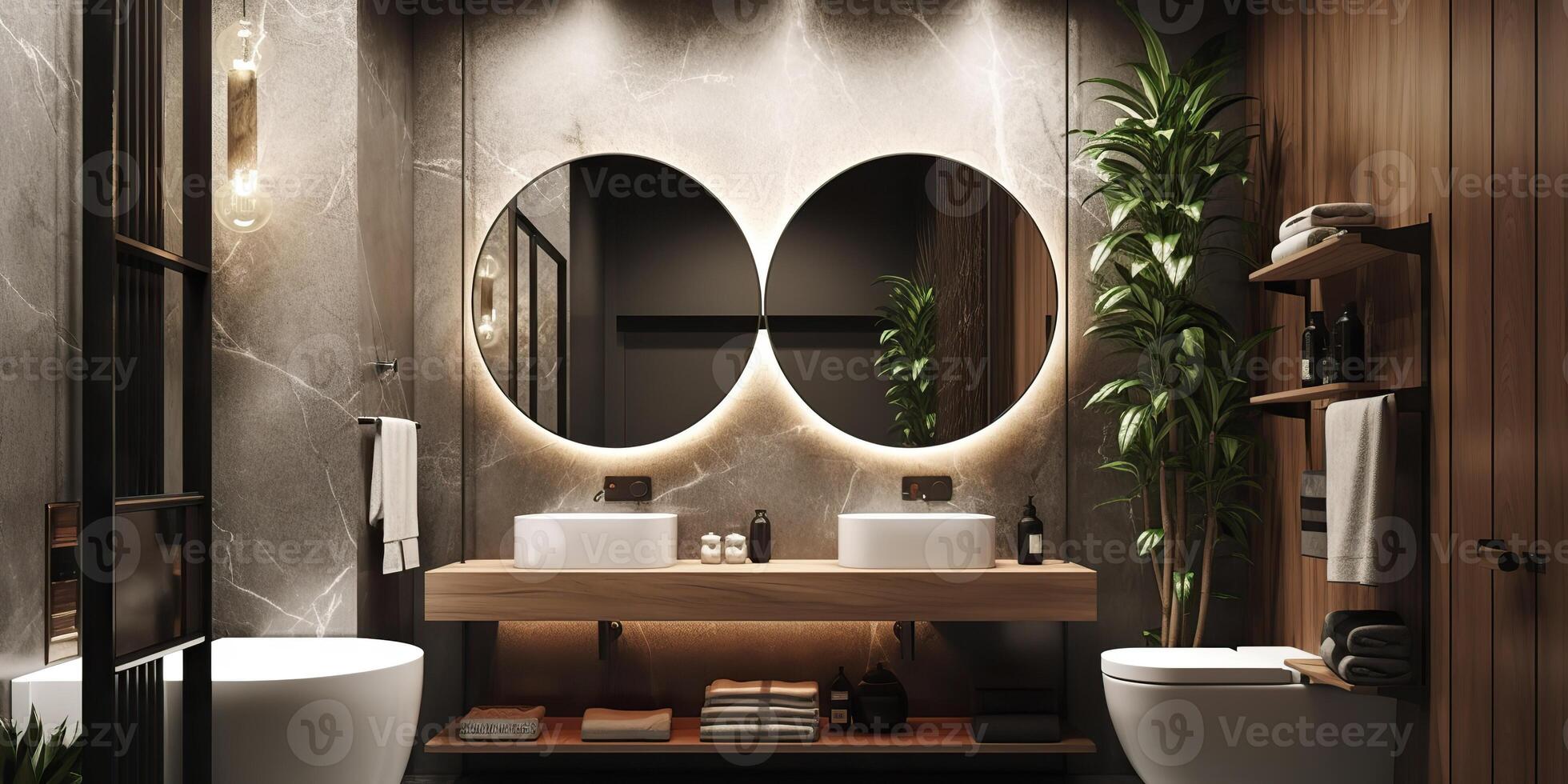 . . Asia luxury home house hotel luxury bathroom. Adventure calm relax vibe. Graphic Art photo