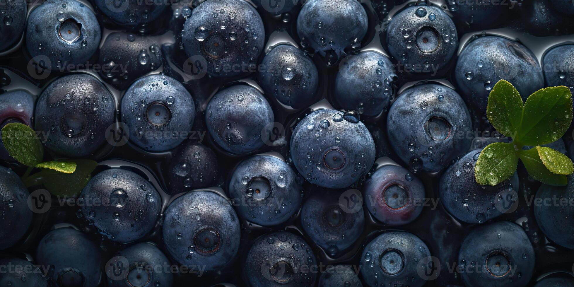 ai generado. ai generativo. macro Disparo modelo antecedentes Fruta baya arándano sano vitamina. gráfico Arte foto