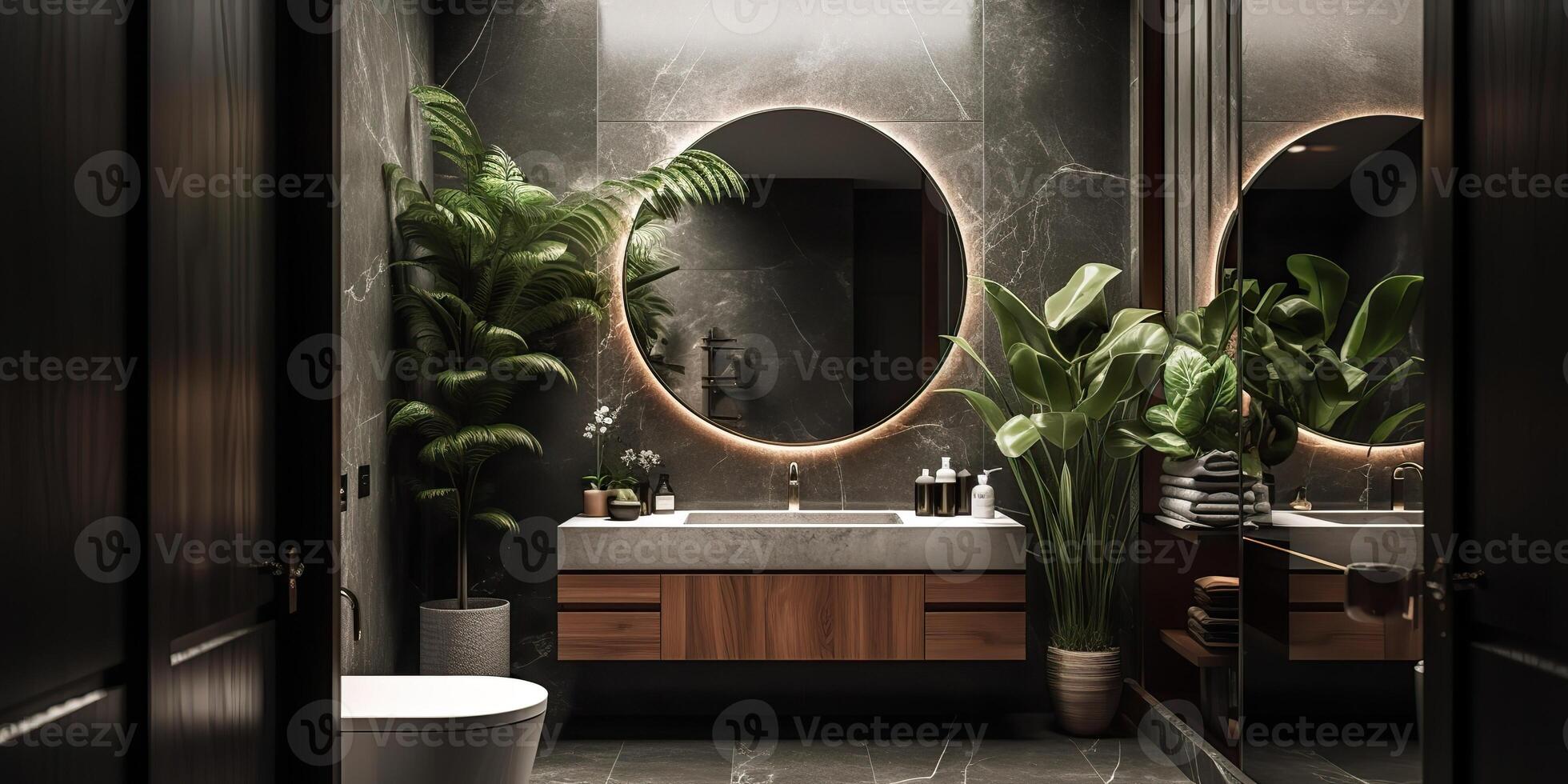 . . Asia luxury home house hotel luxury bathroom. Adventure calm relax vibe. Graphic Art photo