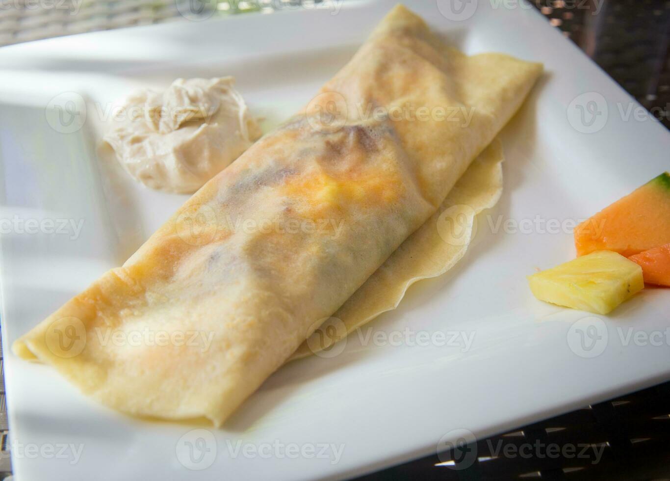 Stuffed Breakfast Crepe photo