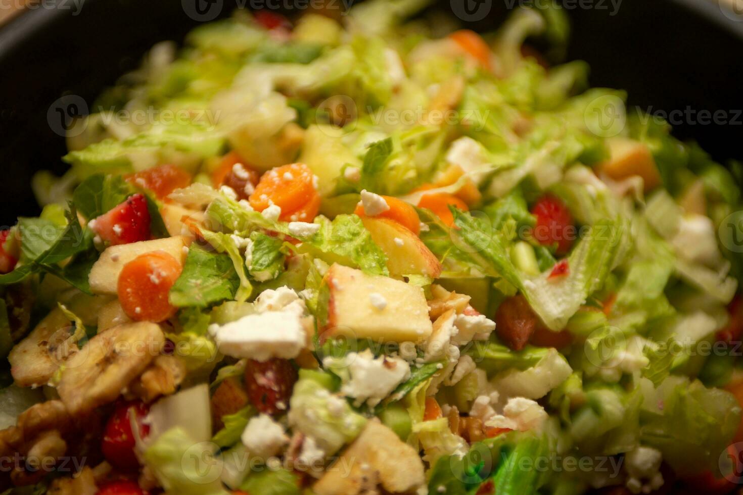 Fresh Apple salad photo