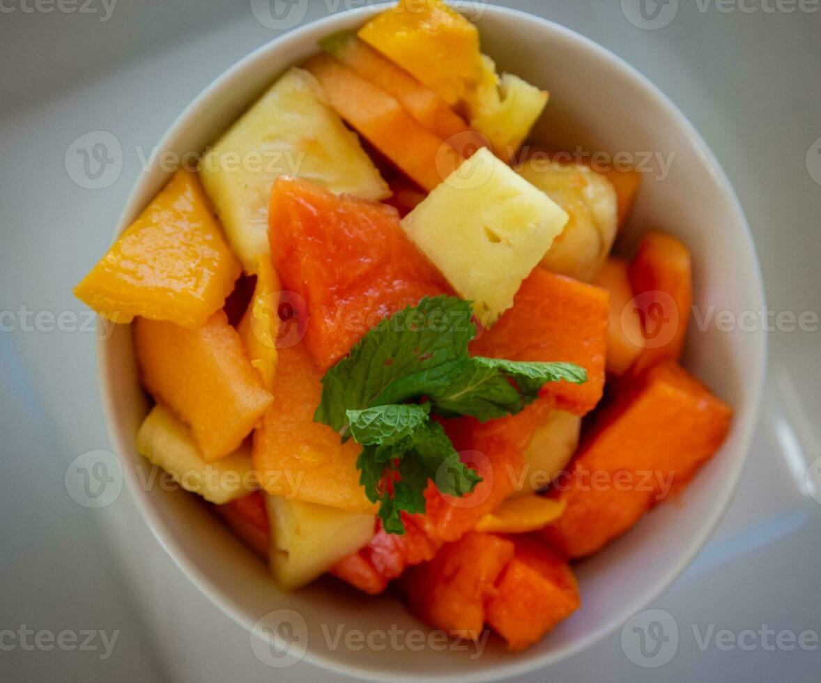 Tropical Seasonal Fruit Bowl photo