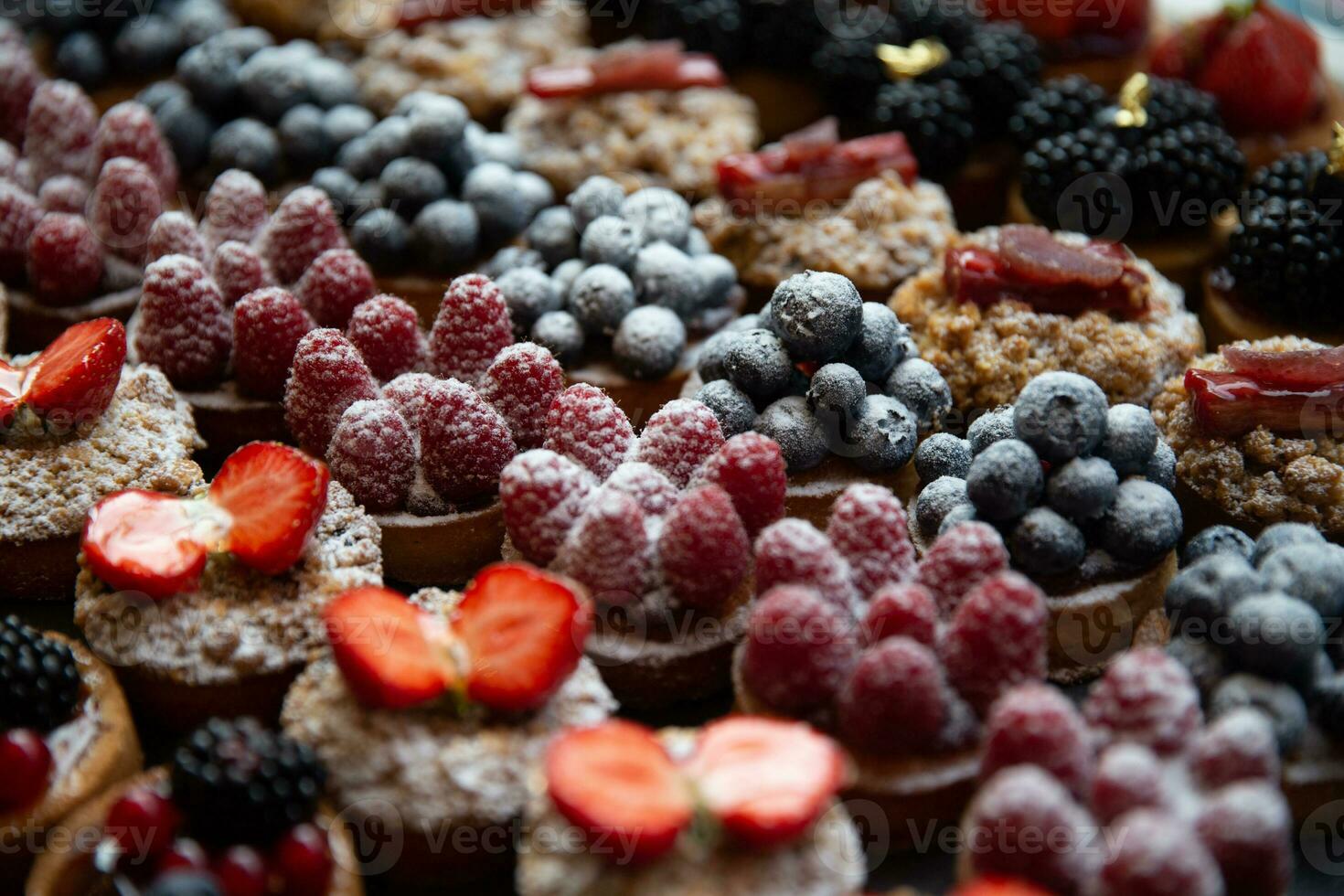 Various Petite Fruit Tarts photo