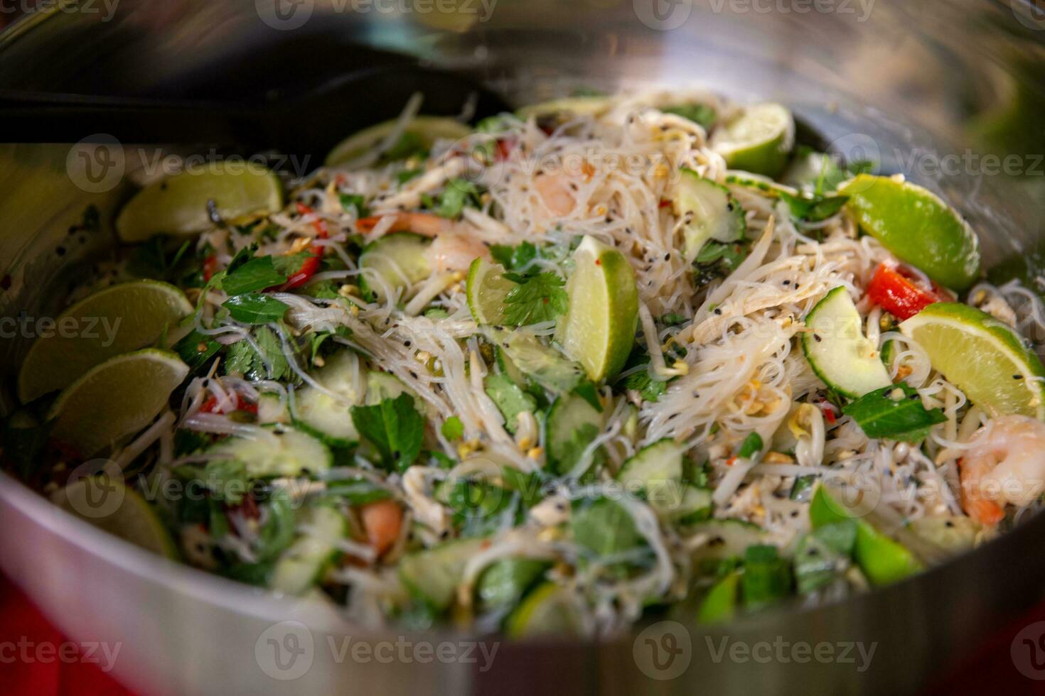 thai glass noodle salad photo