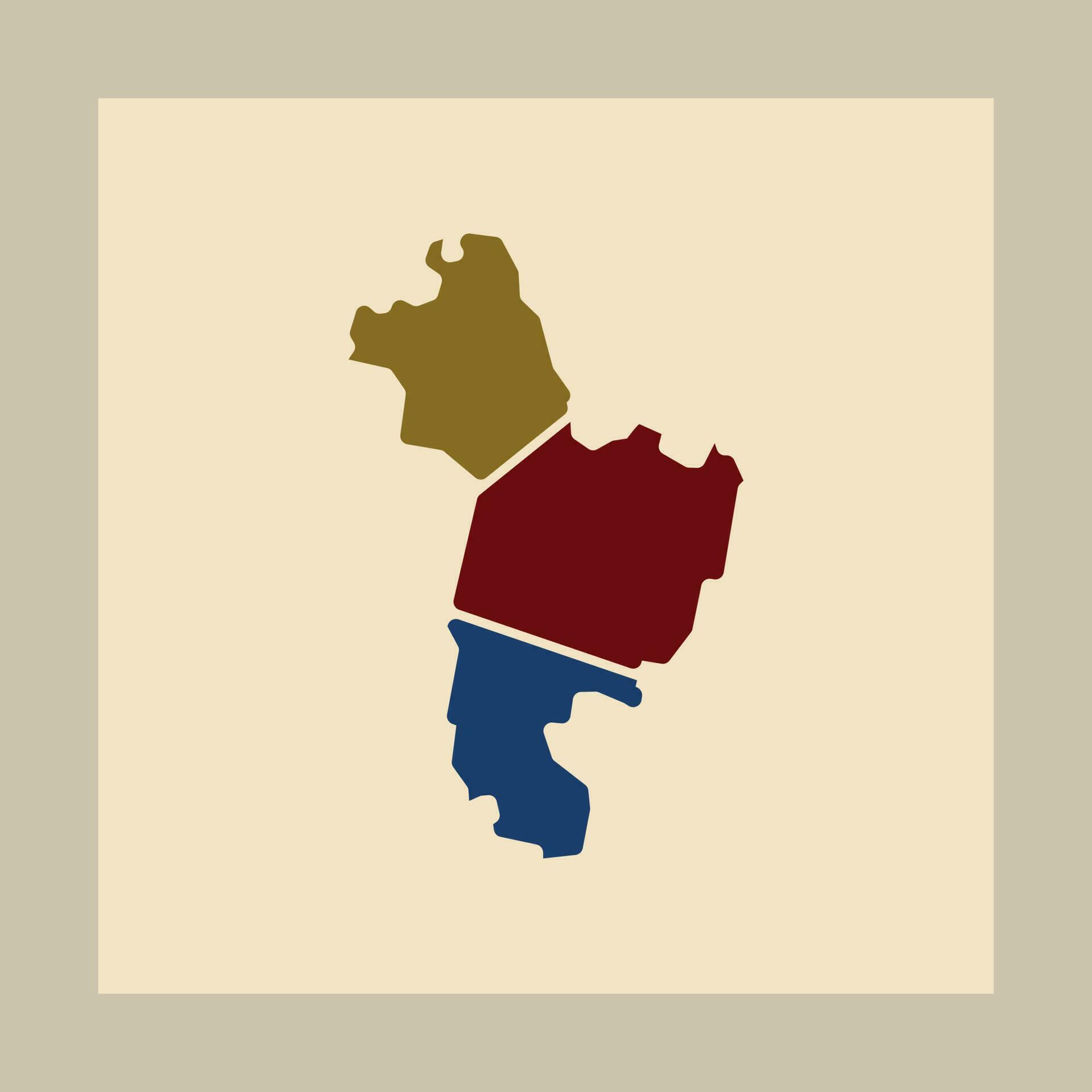 Map Of Wodonga City Illustration Creative Design 23779856 Vector Art at