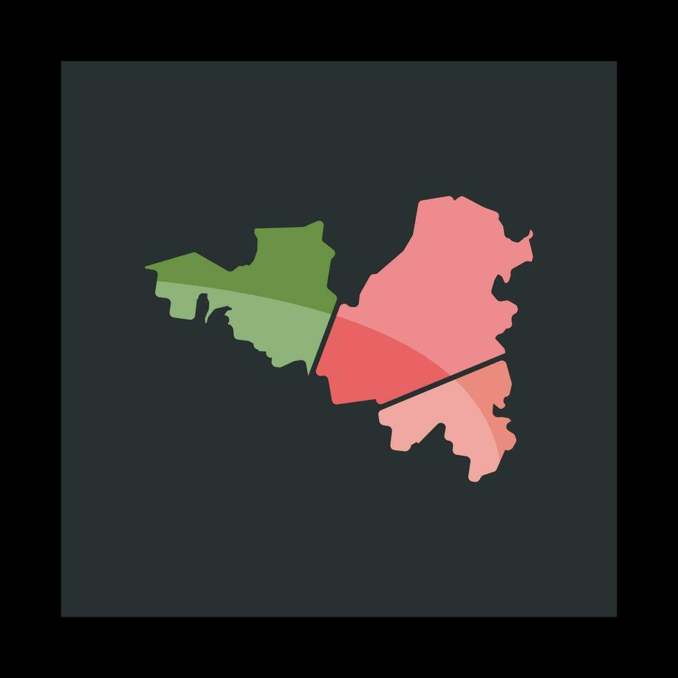 Mittagong City Map Colorful Creative Logo vector
