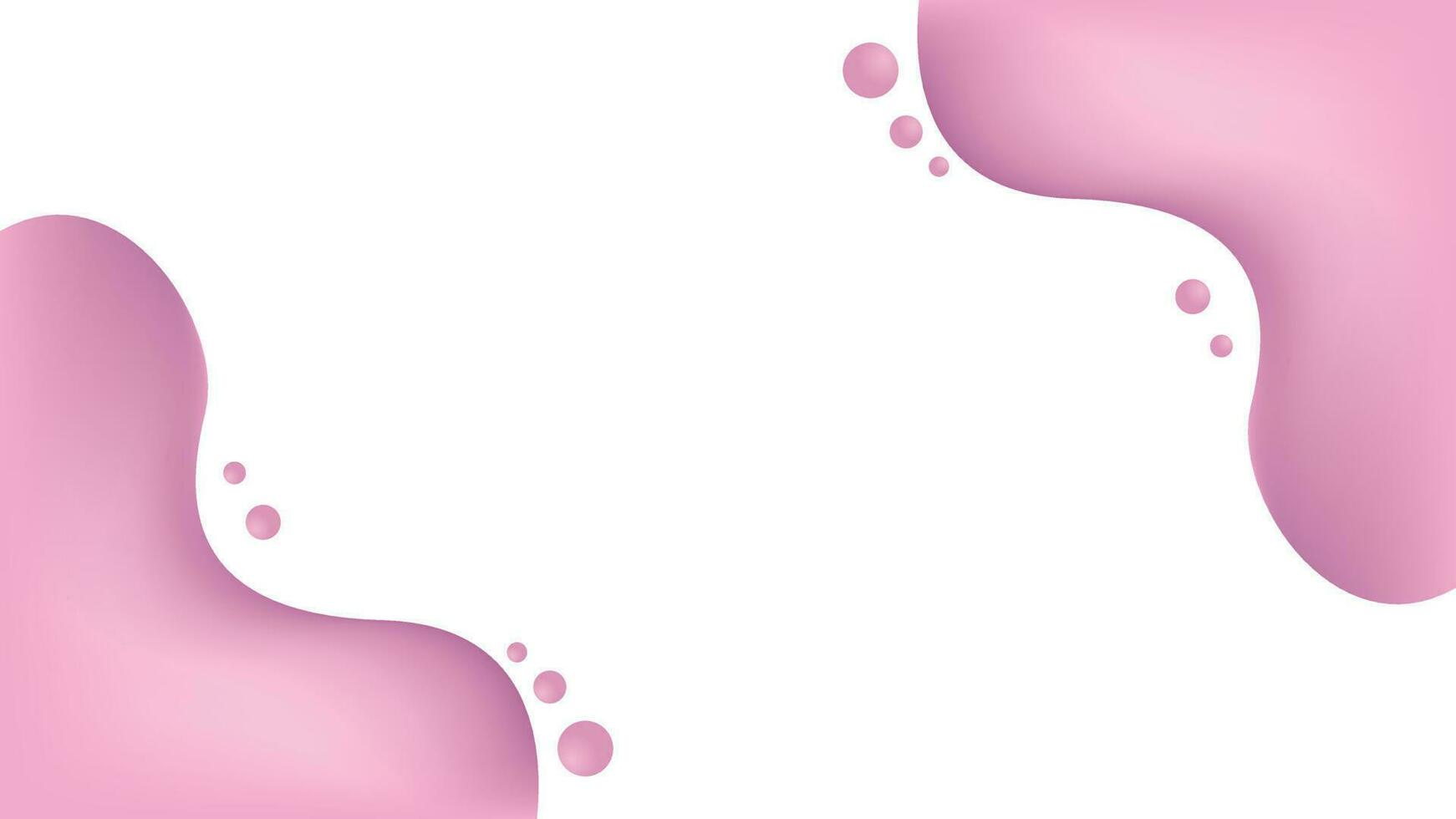 rosado líquido en blanco vector