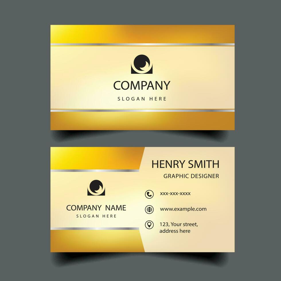 Modern Business Card Template vector