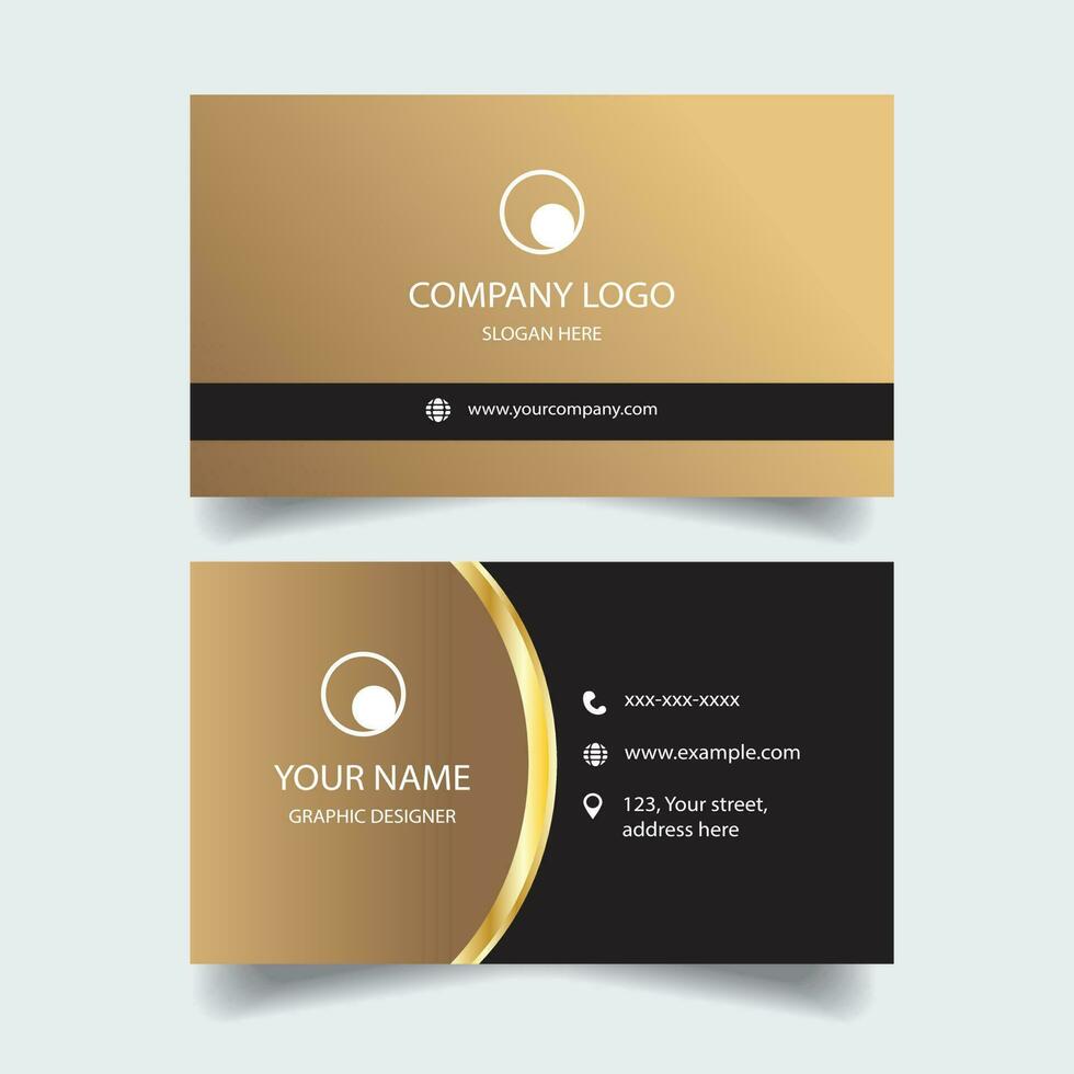 Luxury Business Card Template vector