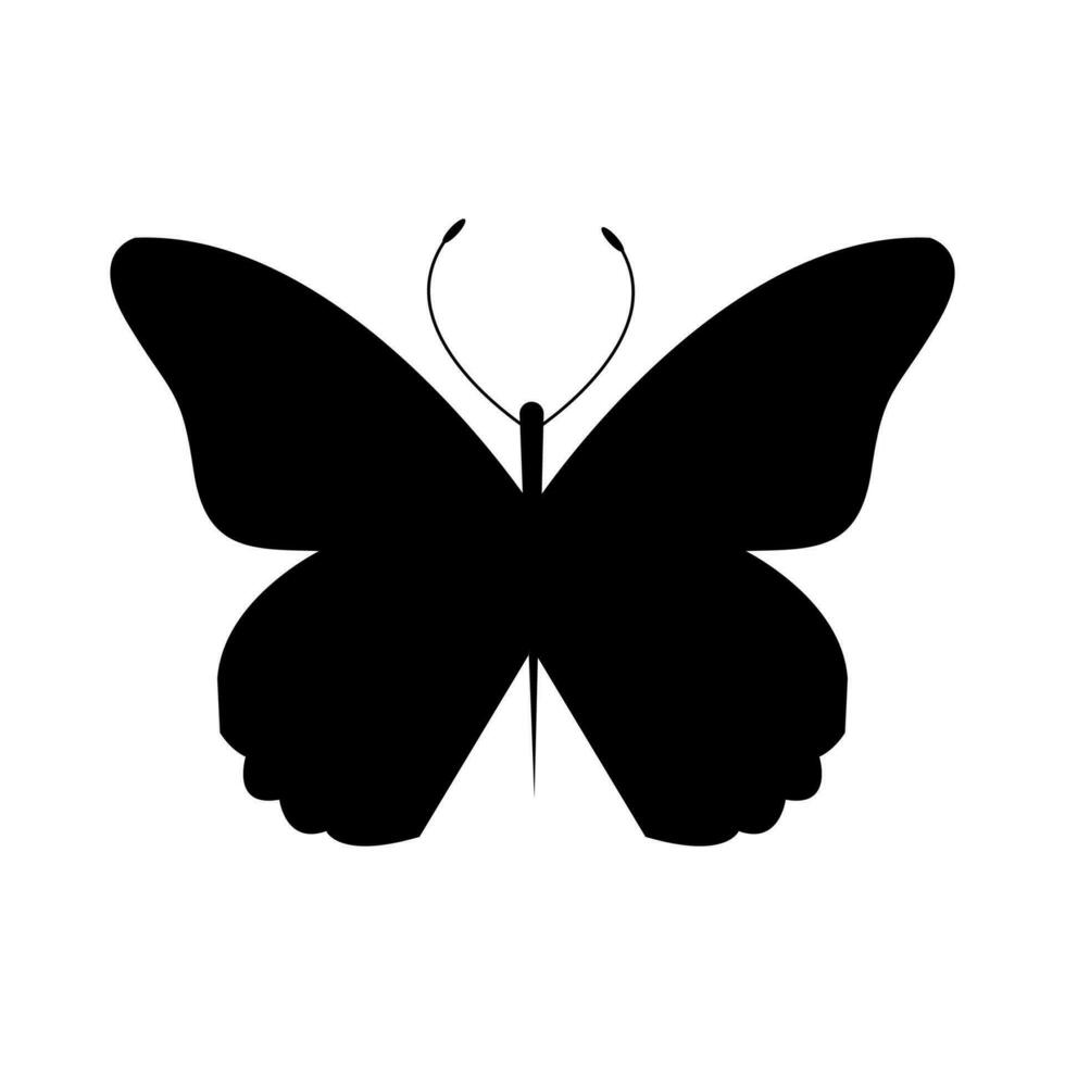 Illustration Of Butterfly Silhouette 23780899 Vector Art At Vecteezy