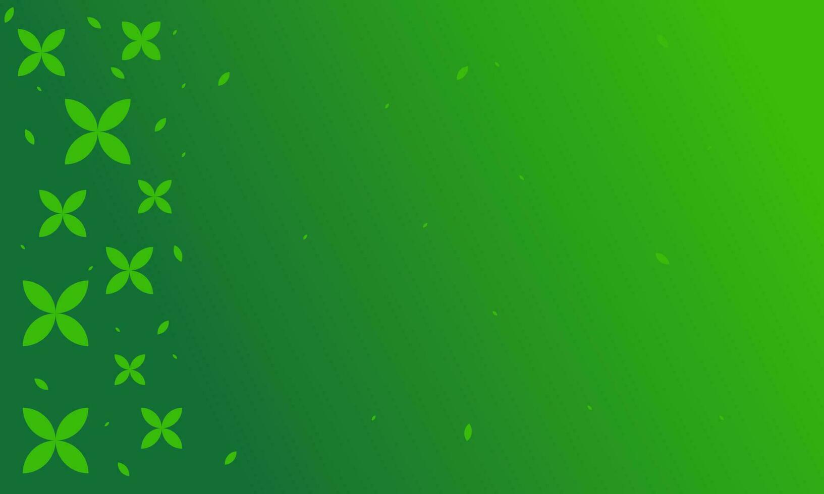 Green and leaf abstract background vector