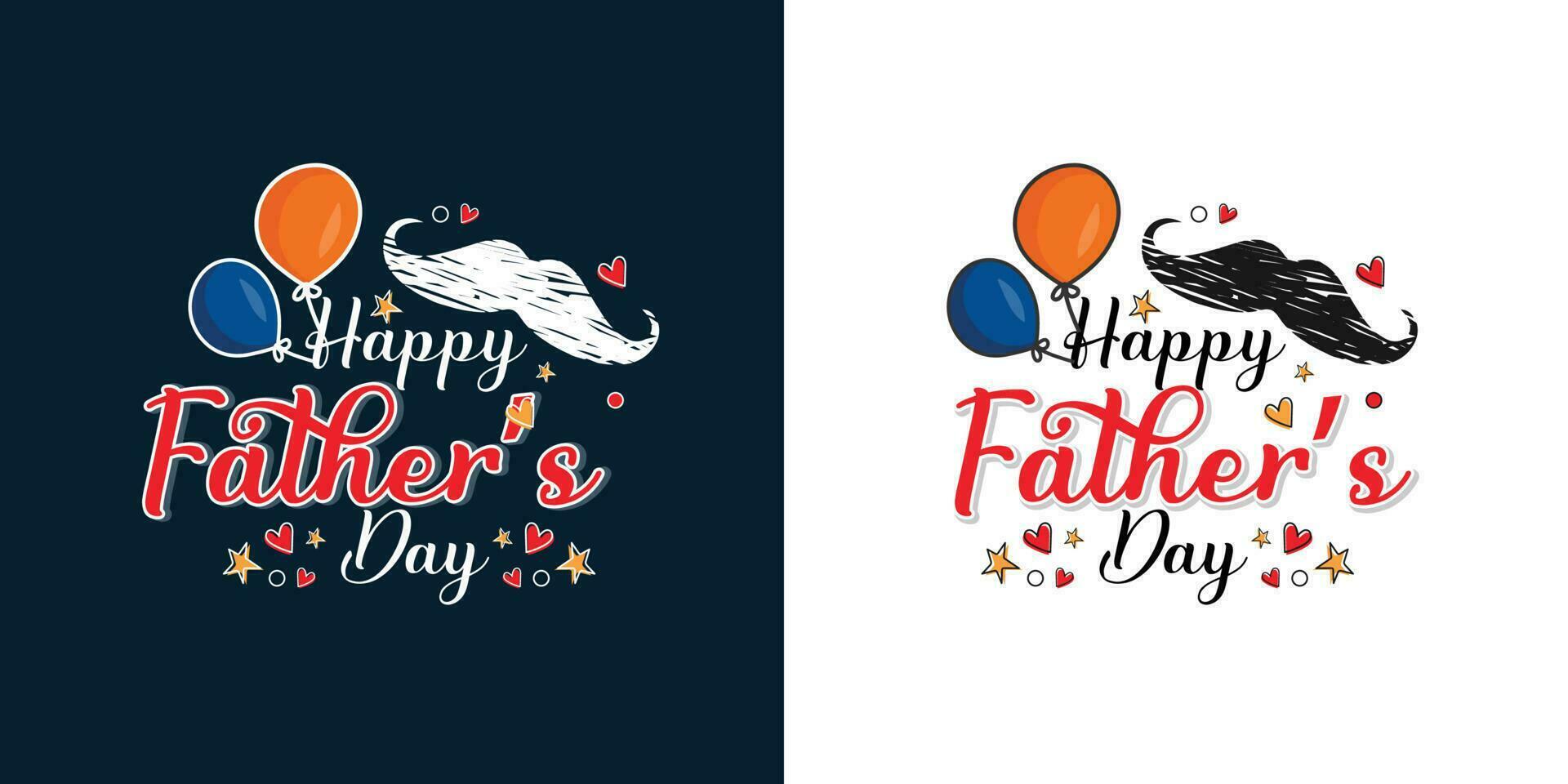 Happy father's day vector