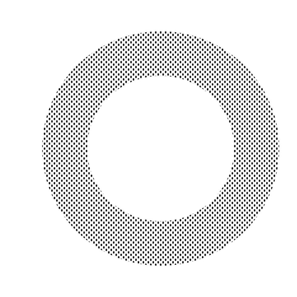 geométrico circulo frontera modelo vector