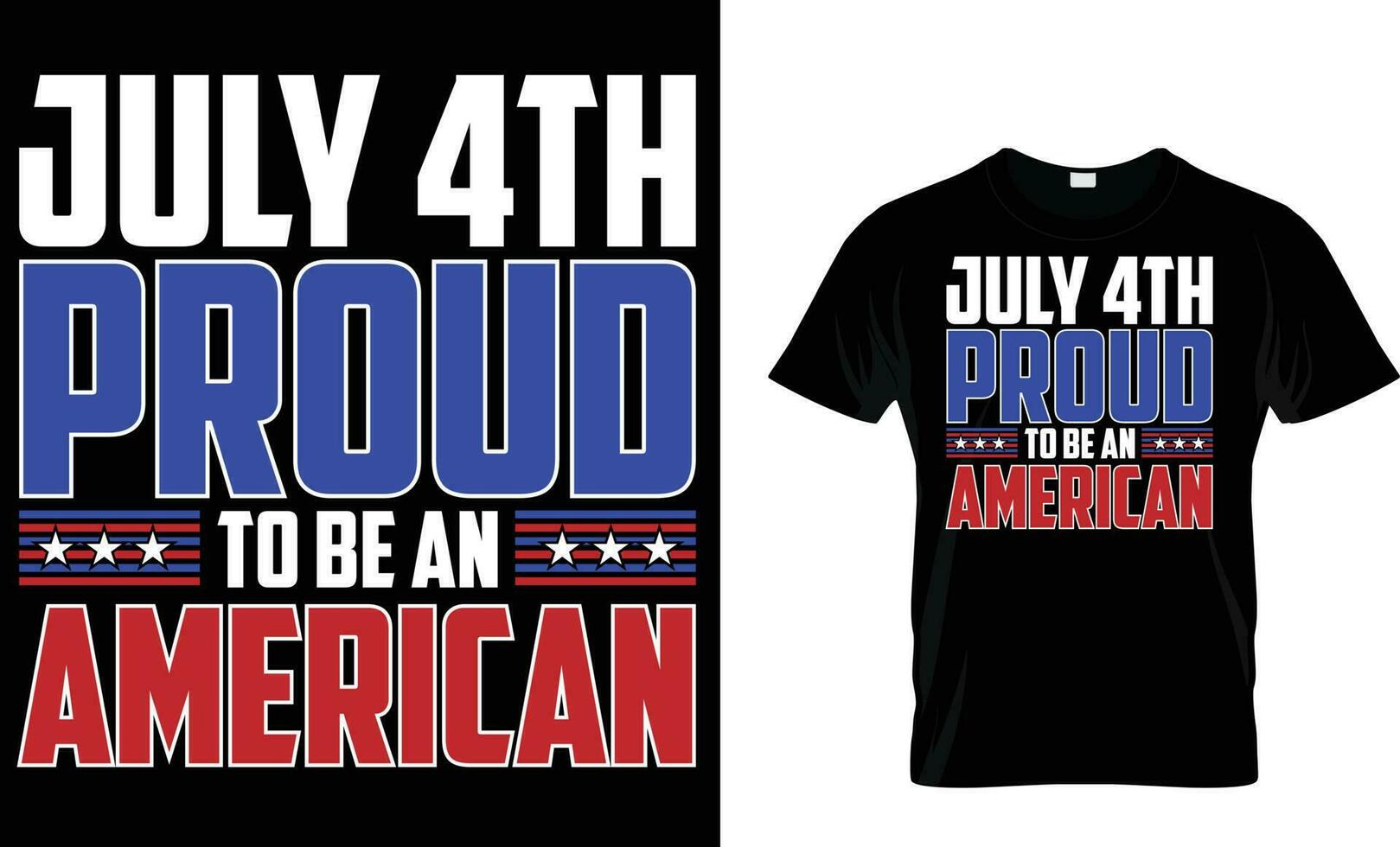 4th of july usa independence day t shirt design vector