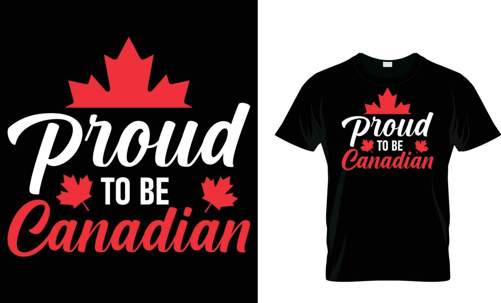 Primero julio Canadá día t camisa diseño vector