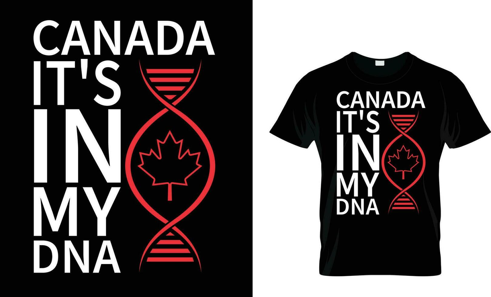 Primero julio Canadá día t camisa diseño vector