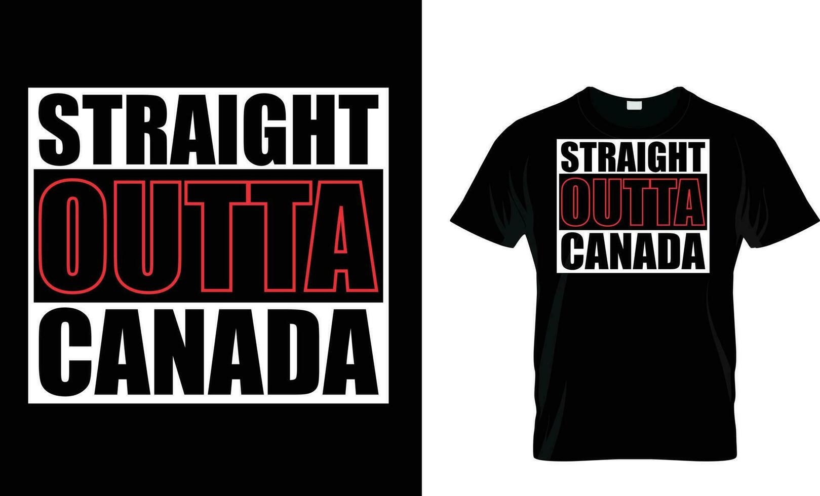 Primero julio Canadá día t camisa diseño vector