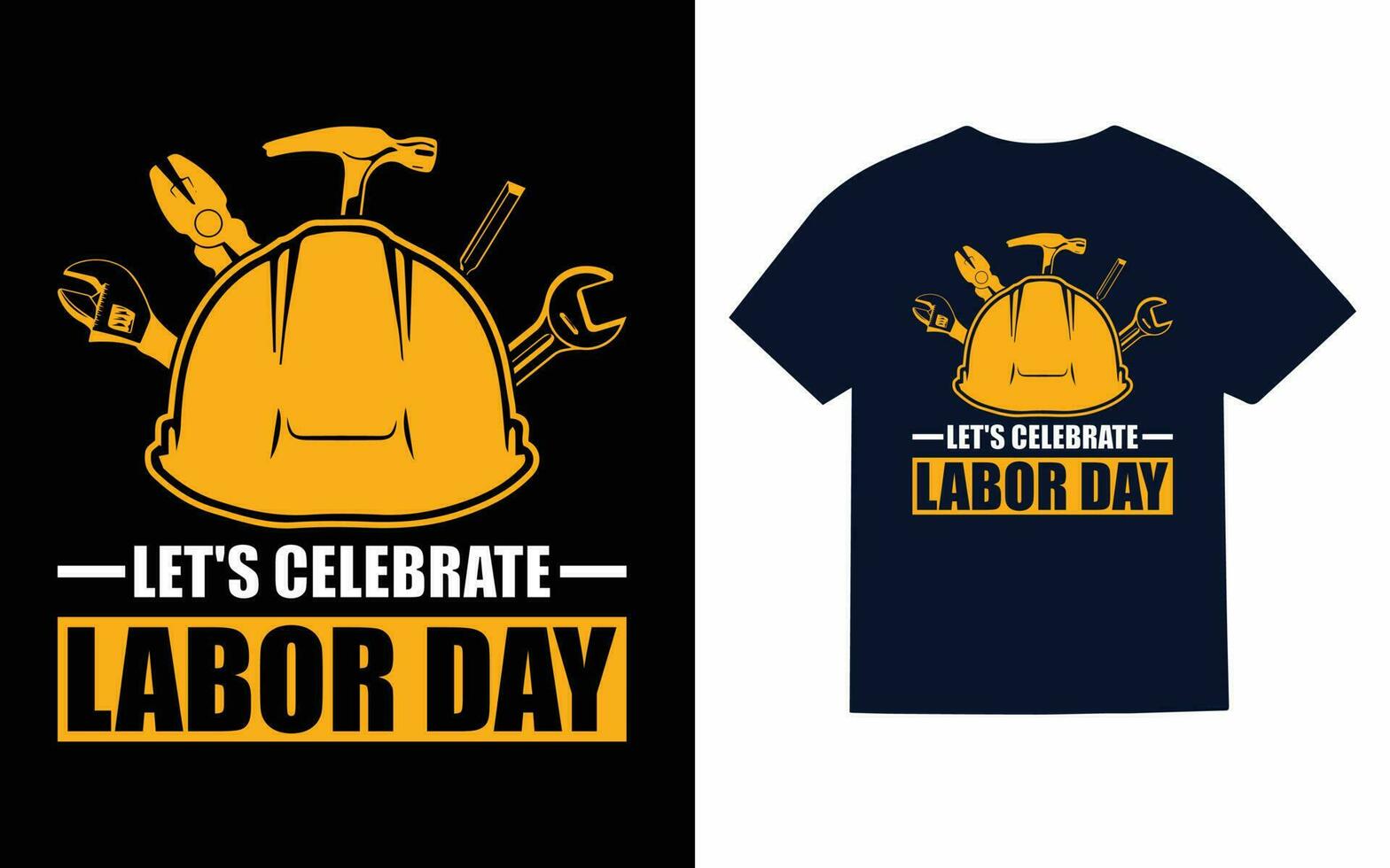 Labor day t shirt design vector
