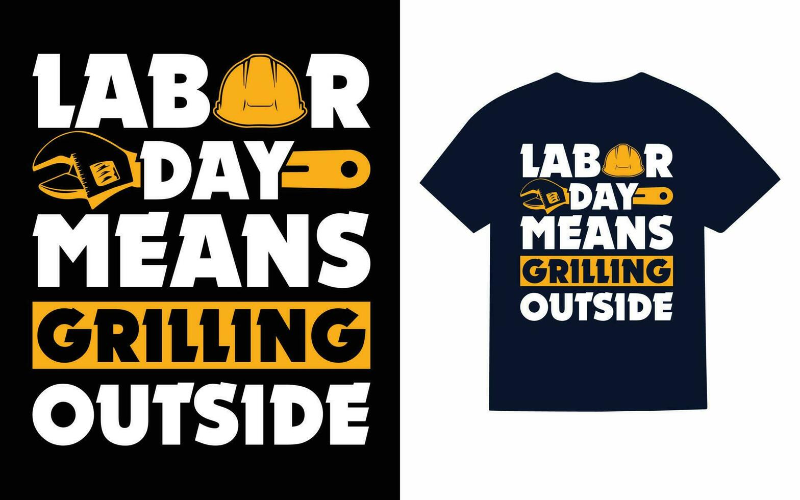 Labor day t shirt design vector