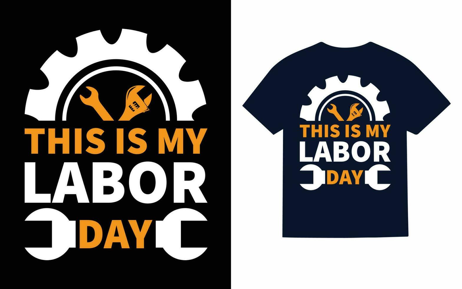 Labor day t shirt design vector