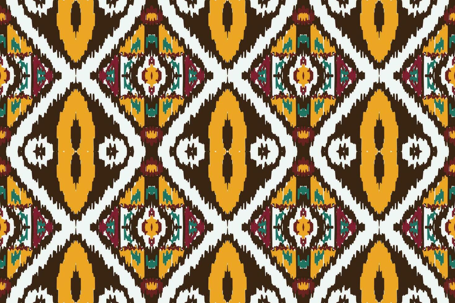 africano ikat floral cachemir bordado antecedentes. geométrico étnico oriental modelo tradicional. ikat azteca estilo resumen vector ilustración. diseño para impresión textura,tela,sari,sari,alfombra.