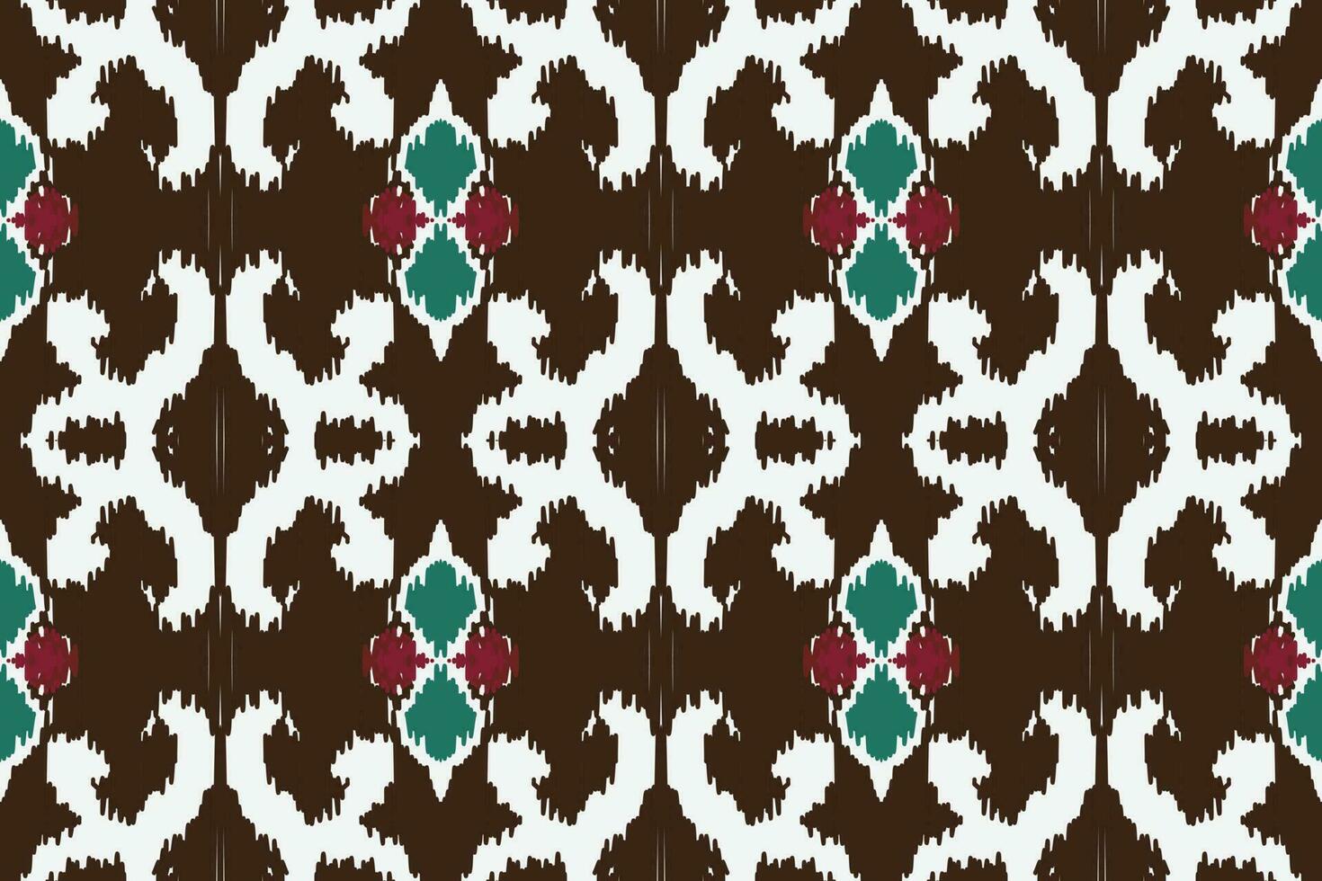 African Motif Ikat paisley embroidery background. geometric ethnic oriental pattern traditional. Ikat Aztec style abstract vector illustration. design for print texture,fabric,saree,sari,carpet.