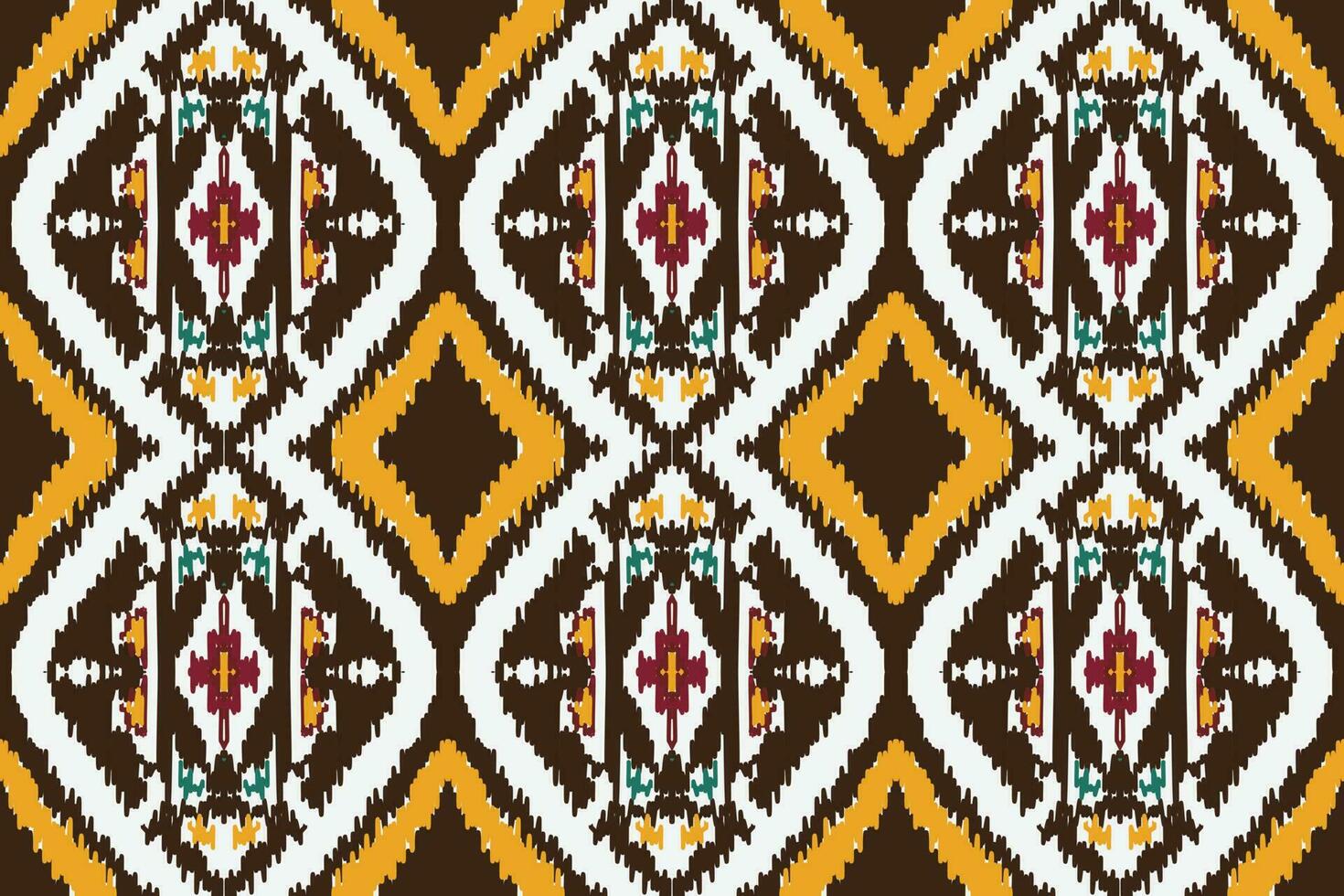 africano motivo ikat cachemir bordado antecedentes. geométrico étnico oriental modelo tradicional. ikat azteca estilo resumen vector ilustración. diseño para impresión textura,tela,sari,sari,alfombra.