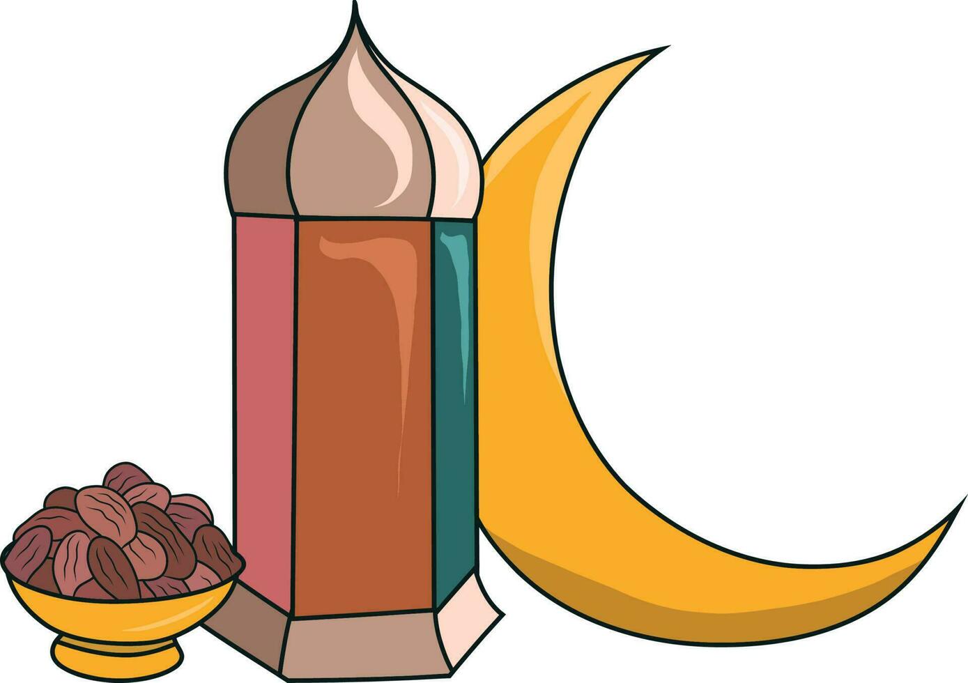 Cultural Ramadan Illustration vector