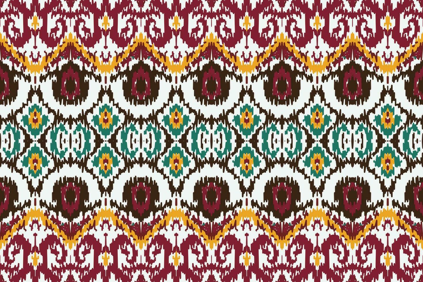 africano ikat cachemir modelo bordado antecedentes. geométrico étnico oriental modelo tradicional. ikat azteca estilo resumen vector ilustración. diseño para impresión textura,tela,sari,sari,alfombra.