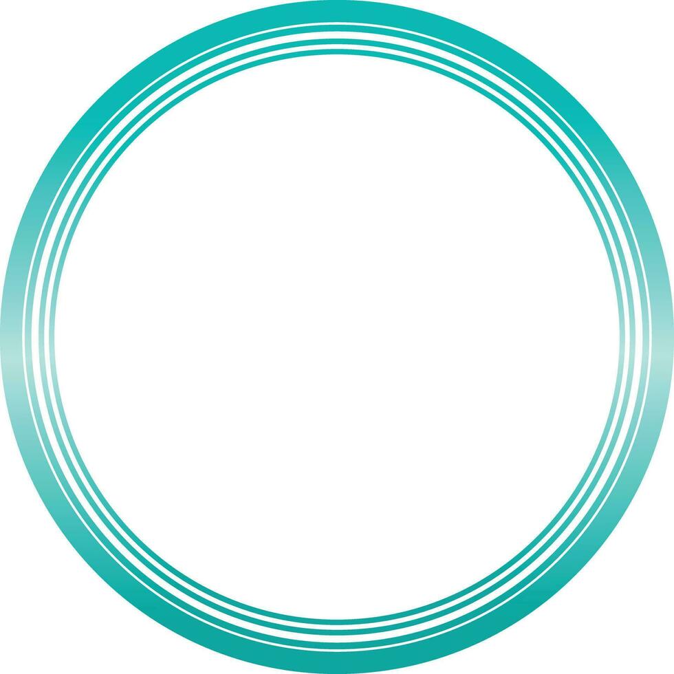 Blue circle art illustration design vector