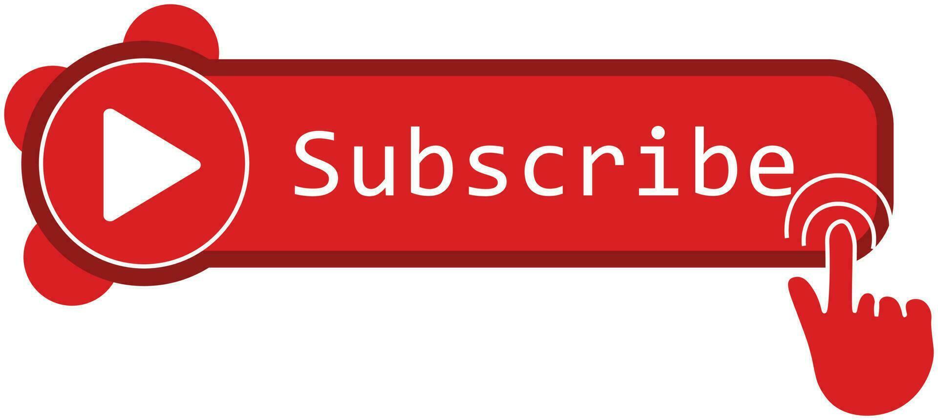 Subscribe Button Clipart illustration design art vector