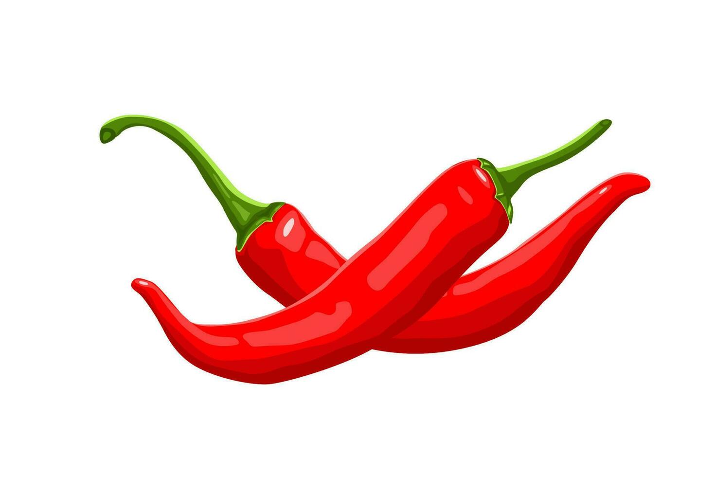 red hot chili peppers vector