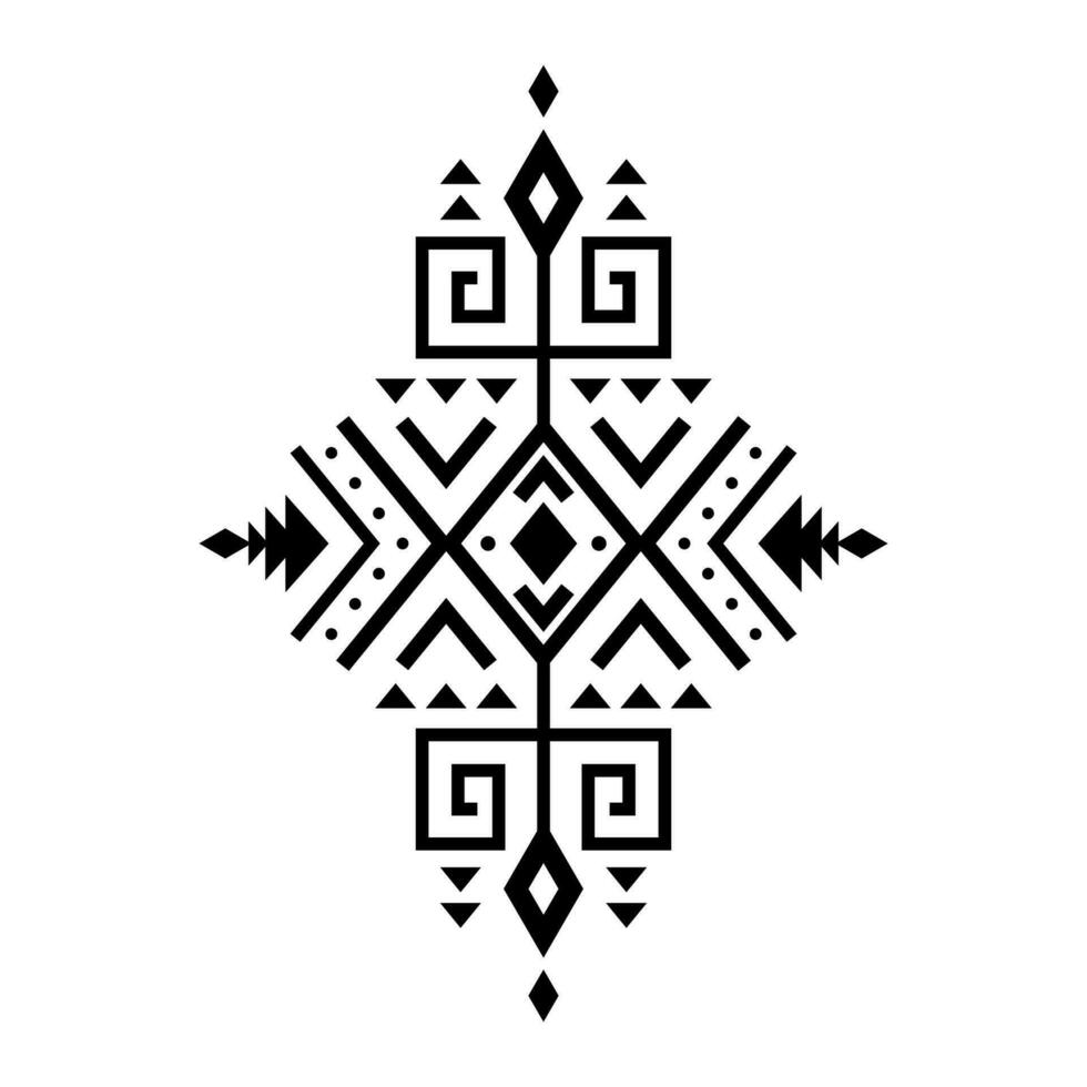 Aztec vector element.