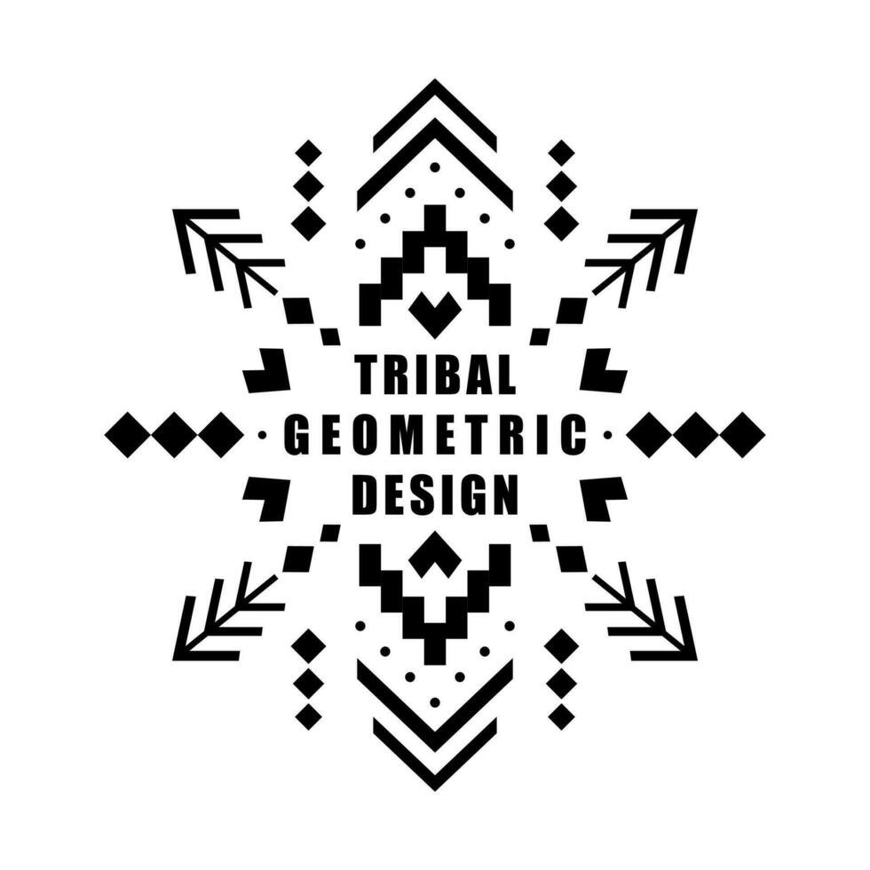 Aztec vector element.